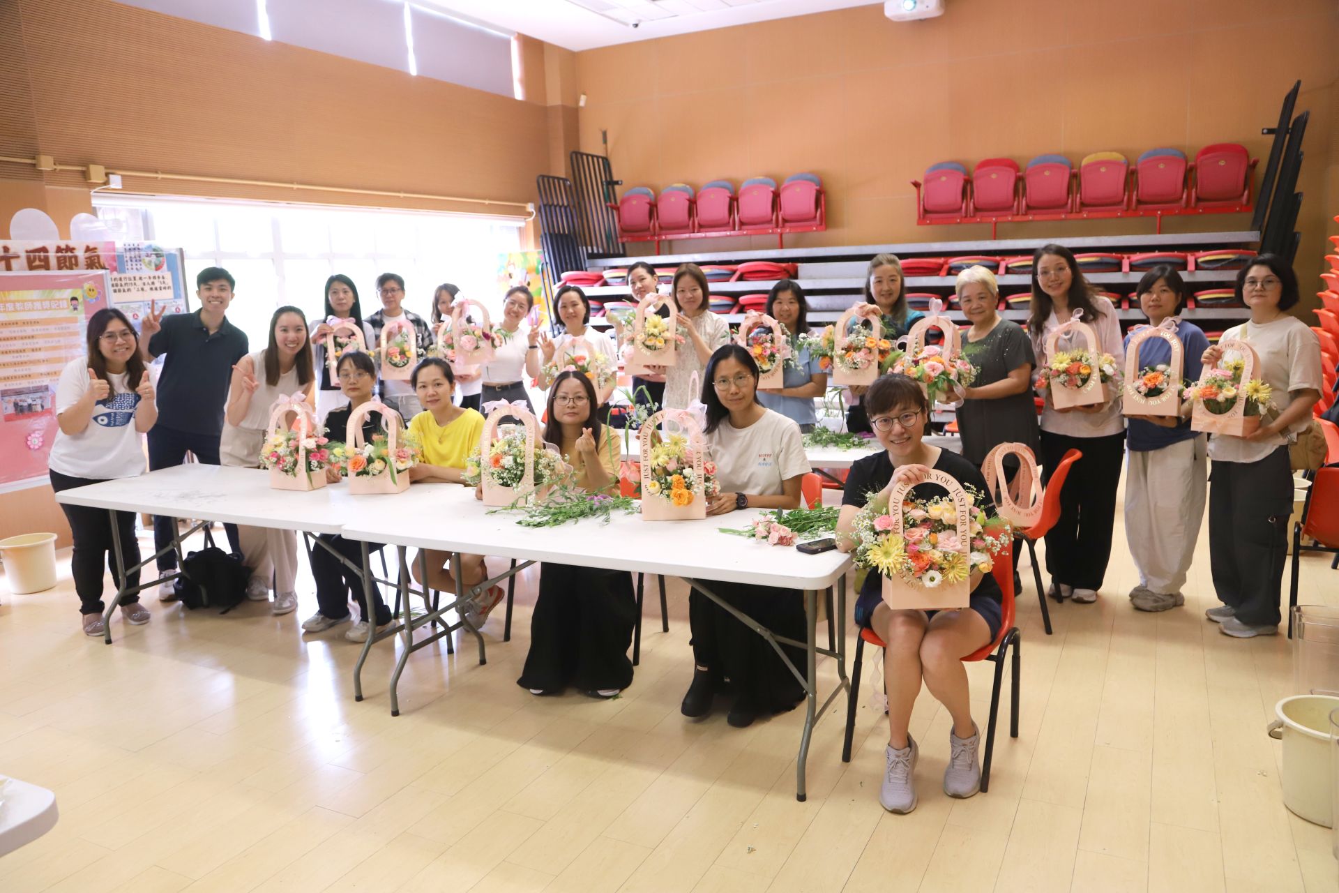 (2024-25)家長大學–「Together We CAN Be STARS同心織夢‧星光閃耀」與校長鬆一鬆(四)之花藝工作坊(5月8日)